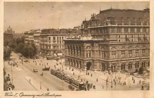 Austria Wien Opera tramway 1932