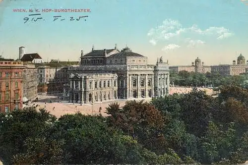 Austria Wien Burgtheater 1915