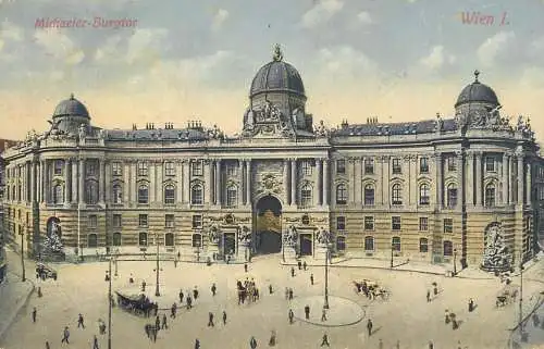 Austria Wien Vienna Michaeler-Burgtor 1918