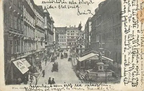 Austria Vienna Graben 1906