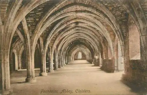 England Fountains Abbey Cloisters