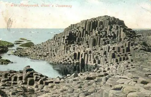 Northern Ireland County Antrim The Honeycomb Giant's Causeway
