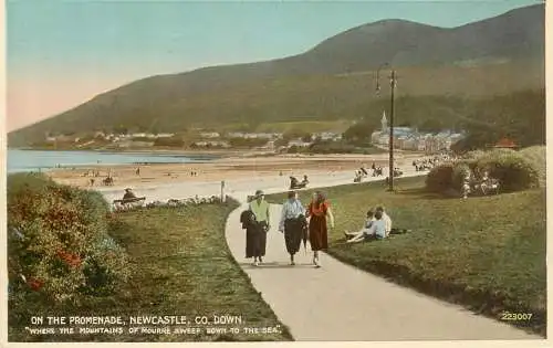 Northern Ireland Newcastle Down County - on the promenade