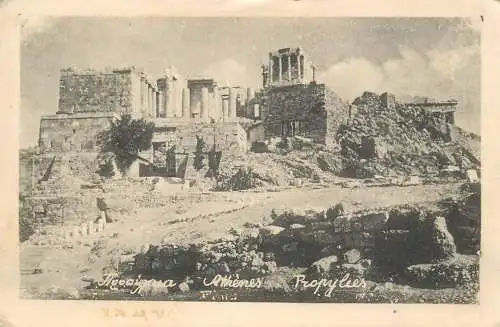 Greece Athens Propylees