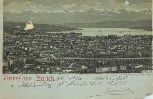 Gruss aus Zurich 1899