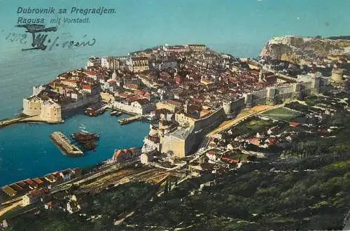 Dubrovnik Ragusa 1912
