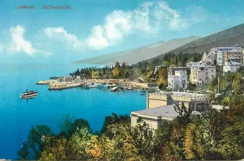 Abbazia Opatija Hafenansicht