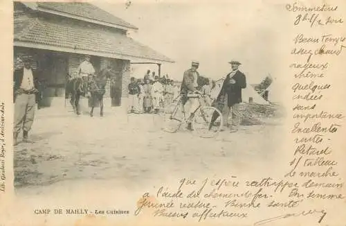 Camp de Mailly les cuisines 1902