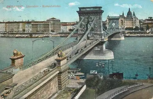 Budapest Lanczhid 1913