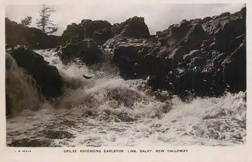 Scotland New Galloway Crilse ascending Earlston Inn, Darly