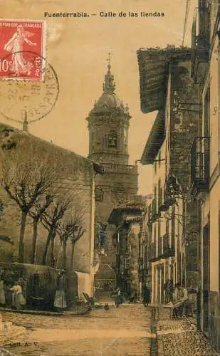 FUENTERRABIA - CALLE DE LAS TIENDAS
