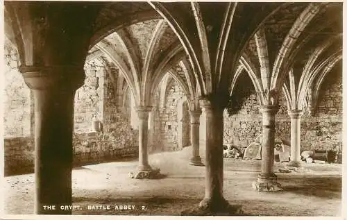 Battle Abbey - the Crypt