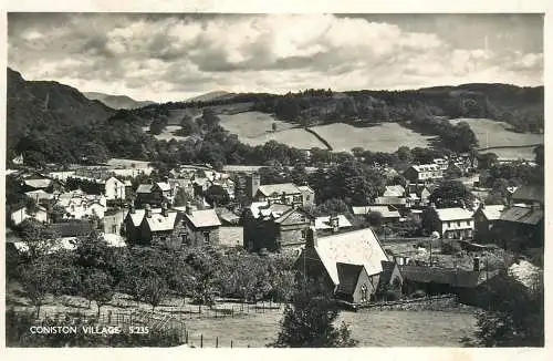 England Coniston village general view