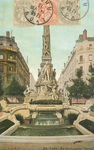 Lyon monument Carnot 1913  exposition vignette