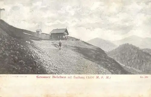 Grosser Belchen Das Gasthaus Grand Ballon 1900s