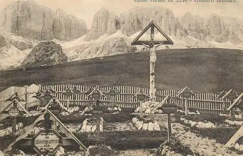 Bolzano Passo Pardoi cimitero militare