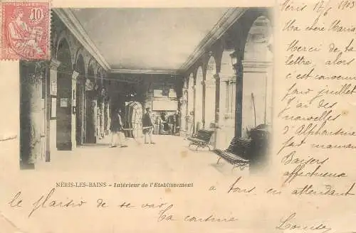 Neris les Bains cpa 1903