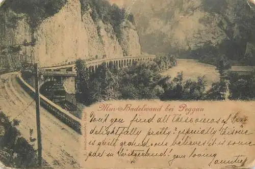 Badlwandgalerie, Badelwand, Mur, Peggau 1897