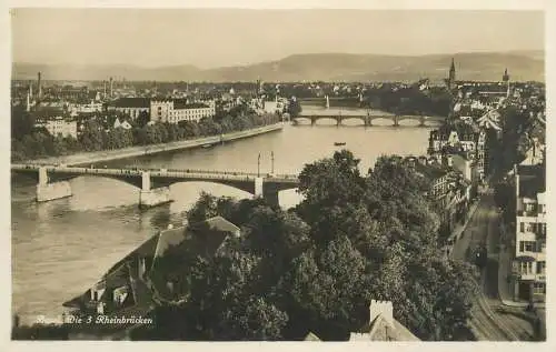 Switzerland Basel Rheinbrucken