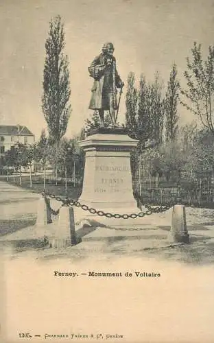 France Ferney Monument du Voltaire