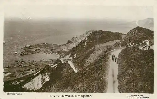 England Ilfracombe Torrs Walks picturesque scenery