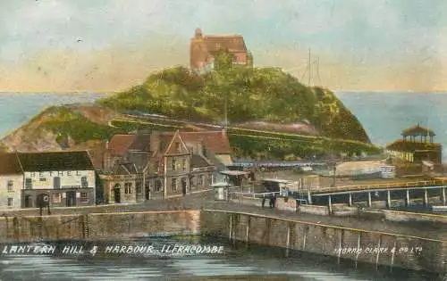 England Ilfracombe Lantern Hill & Harbour