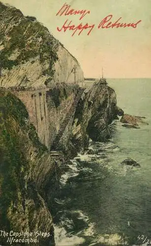 England Ilfracombe Capstone Steps