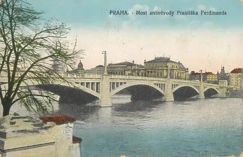 Czech Republic Prague Archduke Franz Ferdinand Bridge