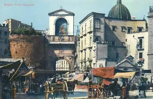 Italy Napoli Porta Capuana