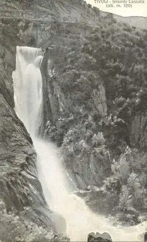 Italy Tivoli Grande Cascata