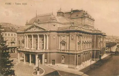 Italy Fiume (Pordenone) Teatro Verdi