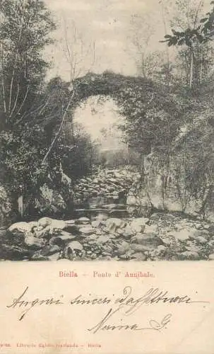 Italy Biella Hannibal Bridge historical landmark