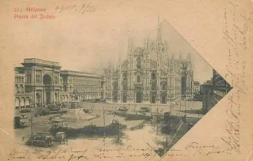 Italy Milano Piazza del Duomo