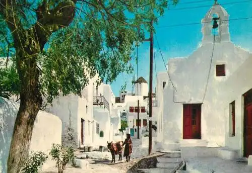 Greece Mykonos picturesque corner