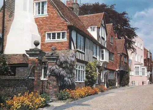 England Rye Watchbell Street typical half-timbered houses