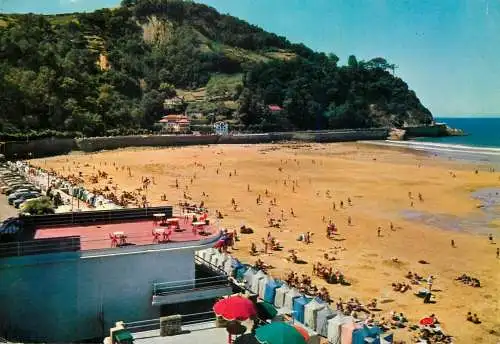 Spain Zarauz general view from Kuliska Hotel