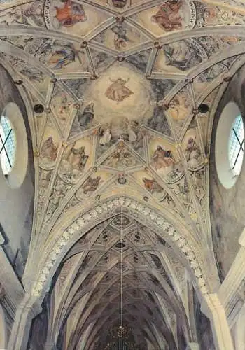 Germany Seeon Klosterkirche Fresken 1579 interior aspect