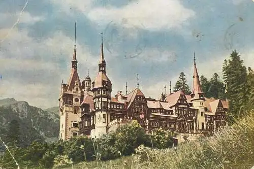 Romania Muzeul Peles vedere din Sinaia