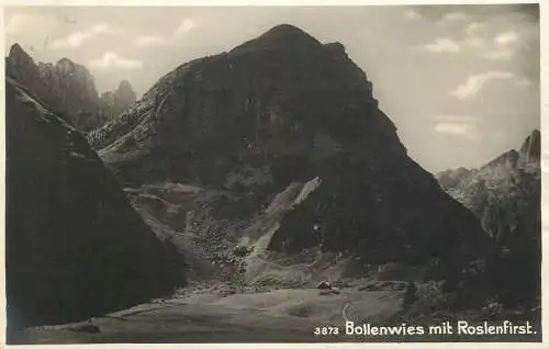 Switzerland Bollenwies mit Roslenfirst