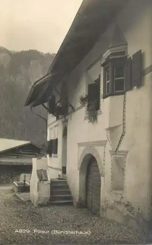 Switzerland Filisur Bundnerhaus