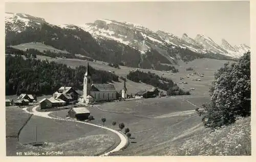 Switzerland Wildhaus Kurfirsten