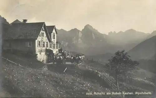 Switzerland Ruhsitz am Hohen Kasten Alpstubete