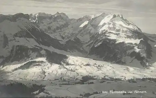 Switzerland Santiskette Fahnern