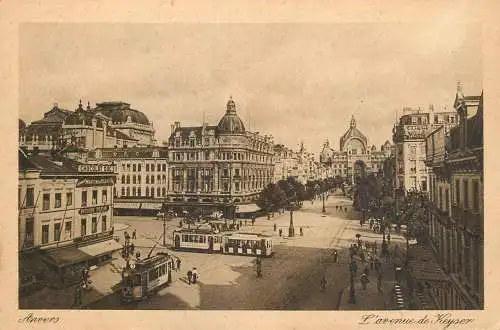 Belgium surface public transport tramway Anvers