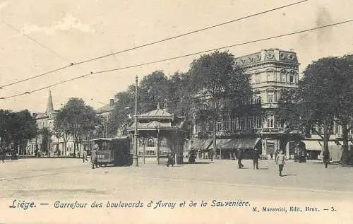Belgium surface public transport tramway Liege
