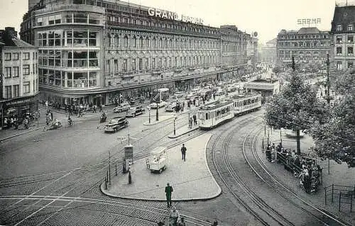 Belgium surface public transport tramway Liege St. Lambert place