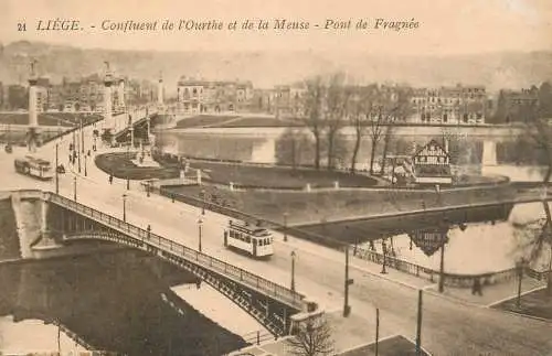 Belgium surface public transport tramway Liege Ourthe et de la Meuse