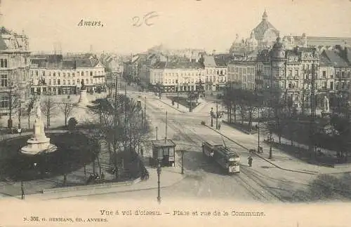 Belgium surface public transport tramway Anvers