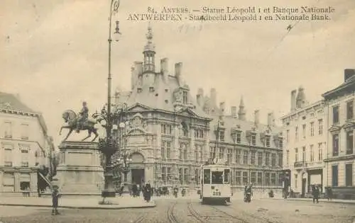 Belgium surface public transport tramway Anvers Leopold avenue