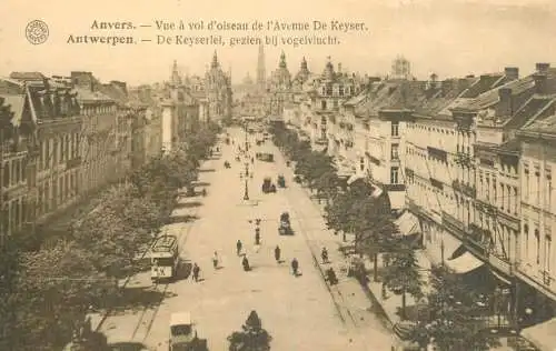 Belgium surface public transport tramway Anvers keyser avenue